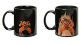 RARE DRAGON BALL Z SUPER SAIYAN GOKU HEAT REACTIVE MUG CUP