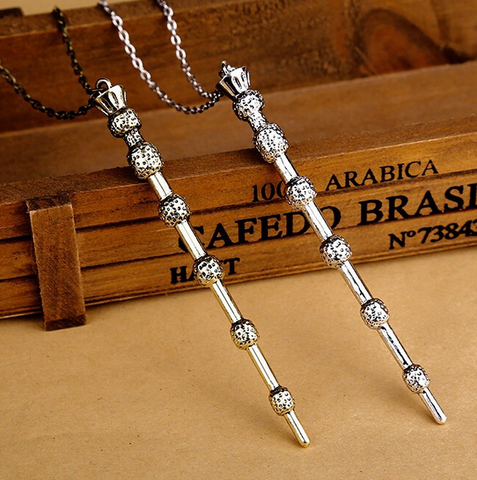 Movie Jewelry Harry Potter Magic Wand Necklace