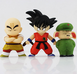 Cartoon Dragon Ball Goku+Kuririn+Oolong Set