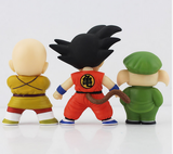 Cartoon Dragon Ball Goku+Kuririn+Oolong Set