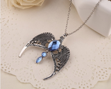 Ravenclaw Lost Crown Magic Academy Crystal Necklace