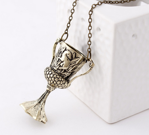 Harry Potter Hufflepuff Cup Necklace
