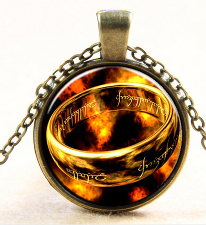Movie Badge Pendant Harry Potter Necklace